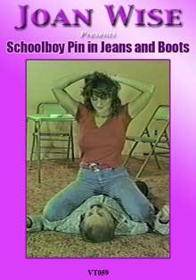 Schoolboy Pin In Jeans And Boots