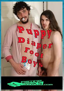 Puppy Diaper Foot Boys