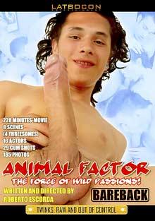 Animal Factor Twinks: Raw And Out Of Control