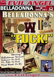 Belladonna's How To Fuck