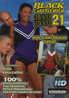 Black Cheerleader Gang Bang 21