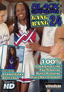 Black Cheerleader Gang Bang 24