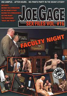 Joe Gage Sex Files 16: Faculty Night