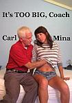 It's Too Big Coach featuring pornstar Mina